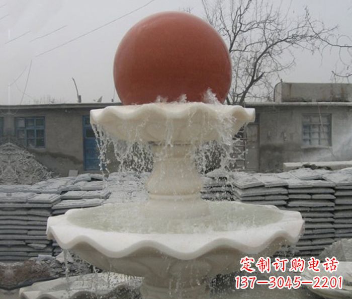 南京精美风水球石雕