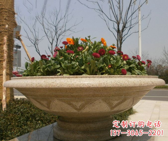 南京中领雕塑花盆石雕