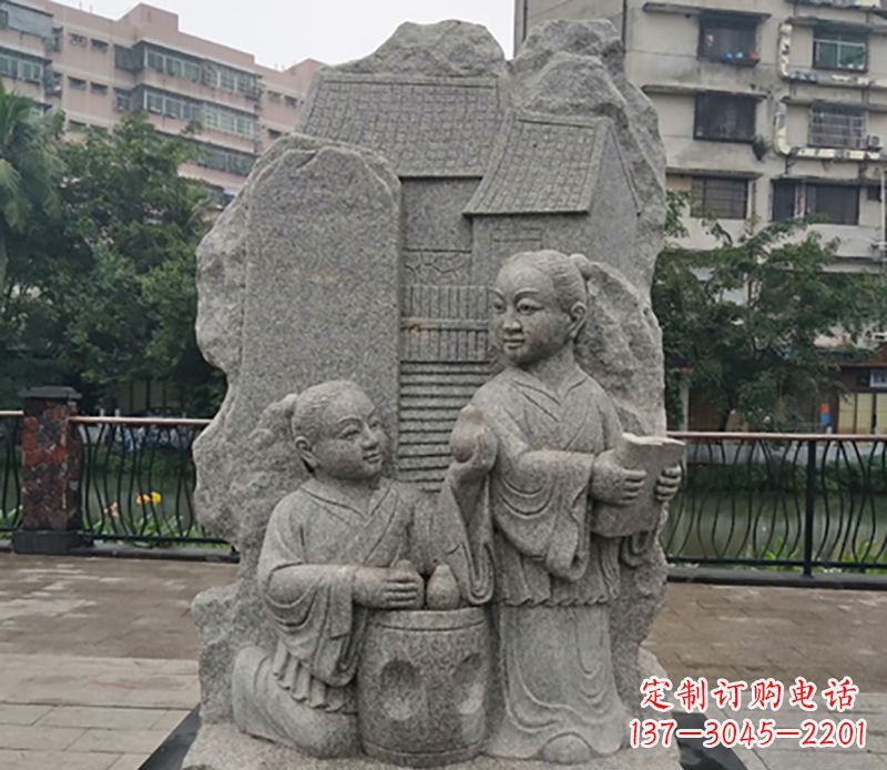 南京高品质孔融让梨石雕