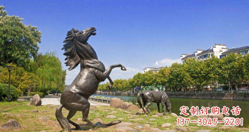 南京中领雕塑精美动物铜雕