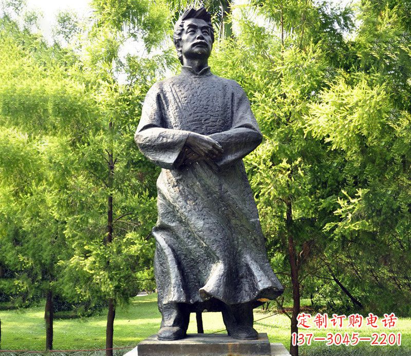 南京精美鲁迅名人雕塑