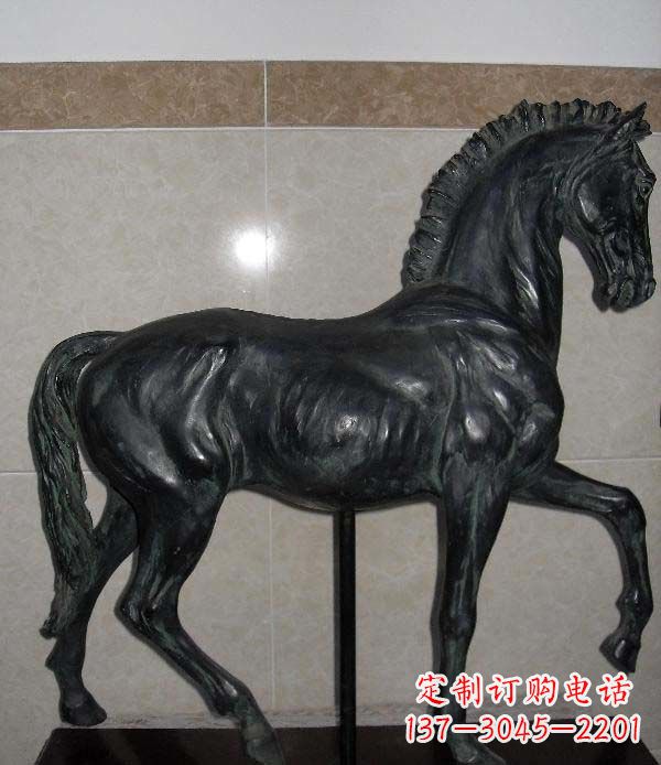 南京马动物铜雕景观雕塑