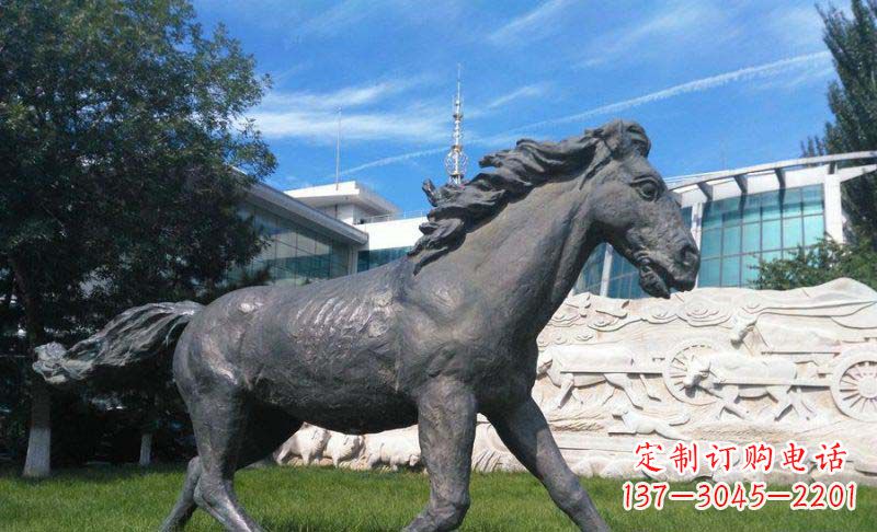 南京马动物铜雕塑