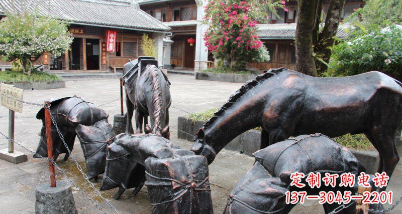 南京中领雕塑定制的铜动物雕塑