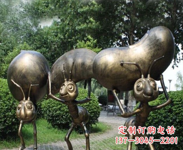 南京雕刻精灵——蚂蚁铜雕