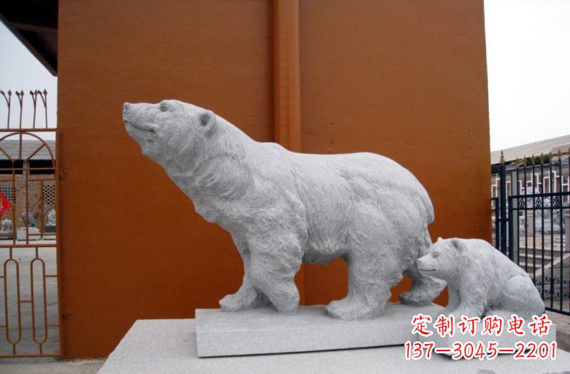 南京产品名称北极熊定制雕塑