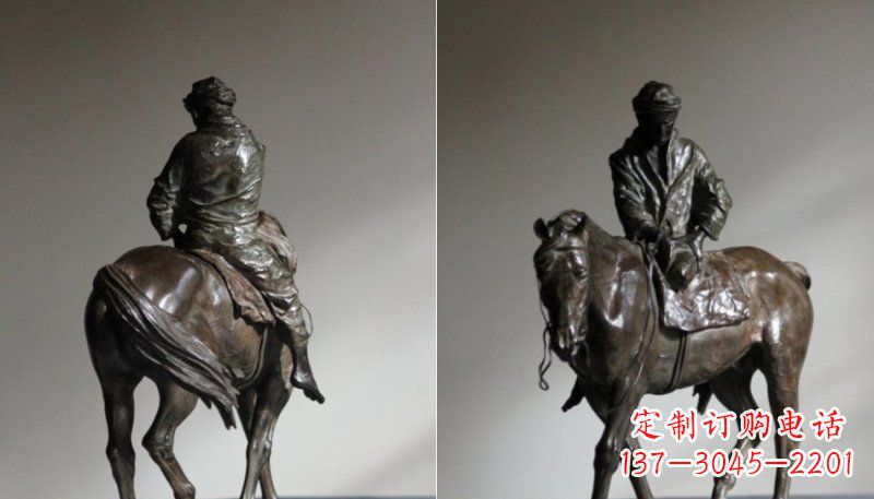 南京产品名称骑马铜雕