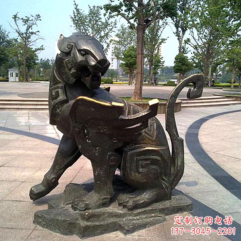 南京中领雕塑——精美独特的貔貅雕塑