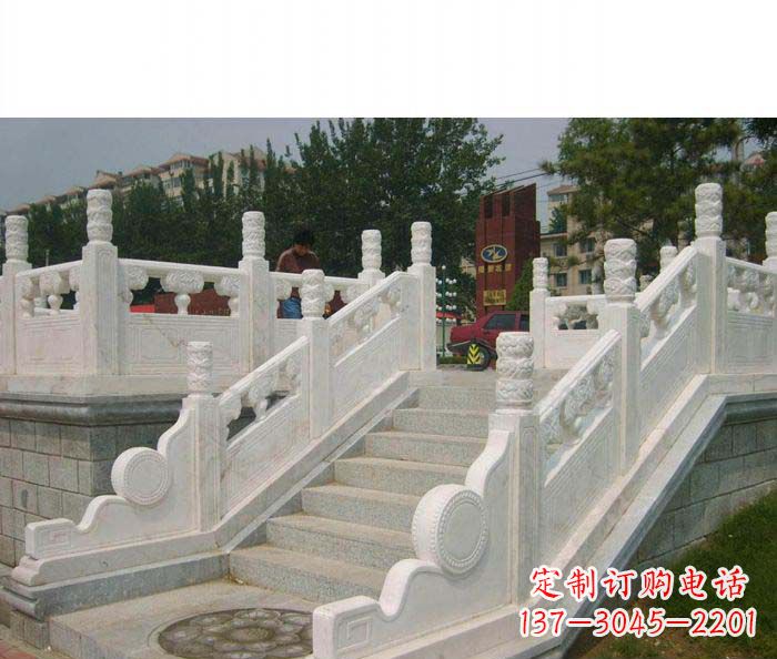 南京精美大理石栏板雕塑