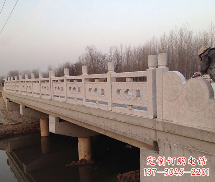 南京大理石雕塑栏板,点缀公园之美