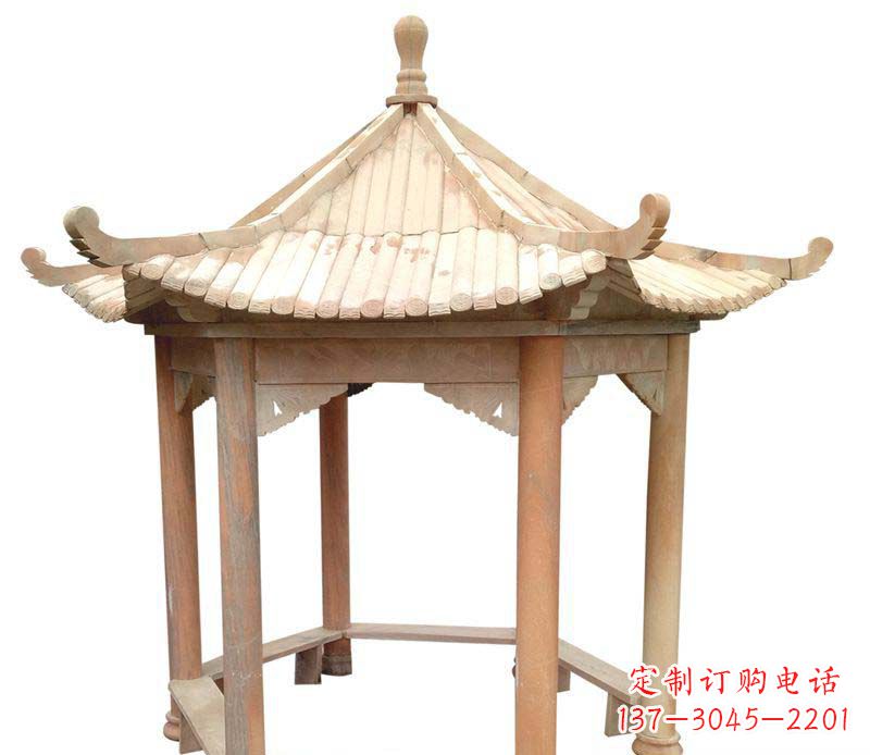 南京精美六角凉亭雕塑