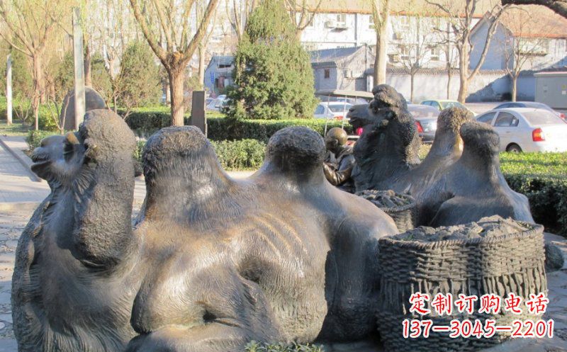 南京特大型骆驼铜雕