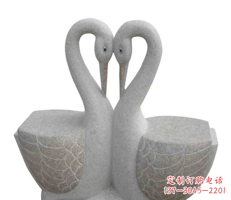 南京艺术级天鹅石雕