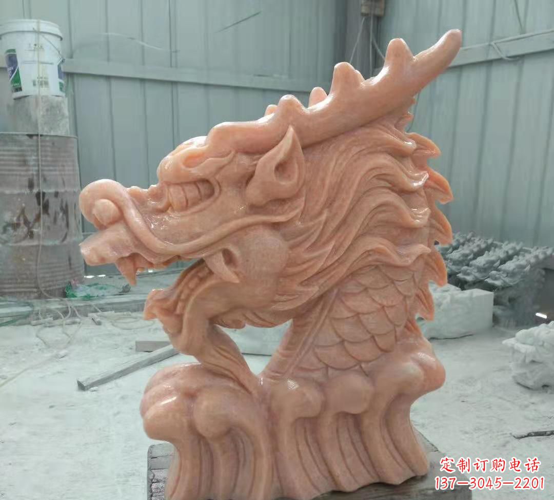 南京具有传统工艺特色的公园喷泉龙头石雕