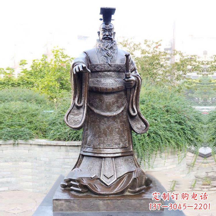 南京秦始皇雕塑,永恒的历史符号