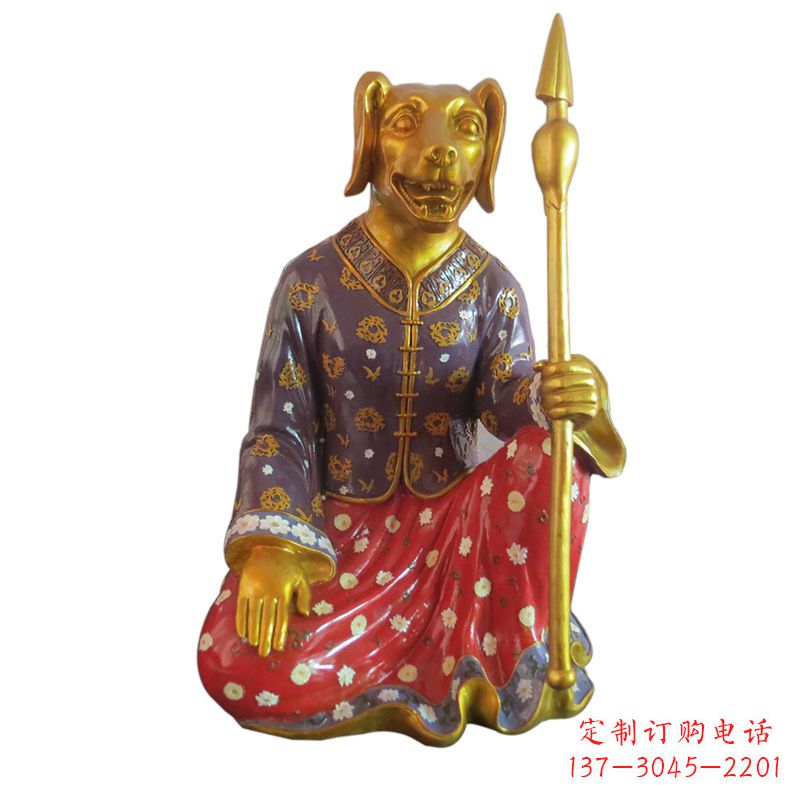 南京高端可爱的玻璃钢生肖雕塑