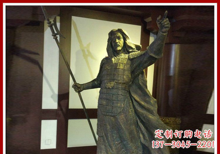 南京传神的古代名人雕塑
