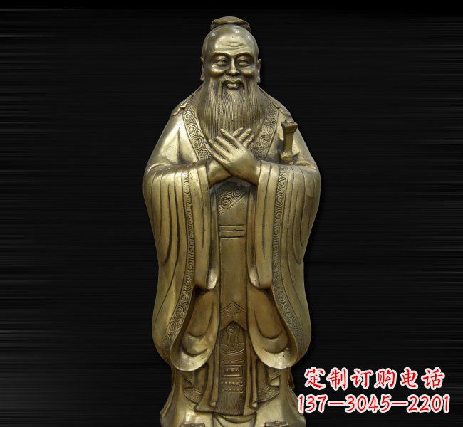 南京依德行者·古代名人铸造孔子雕塑
