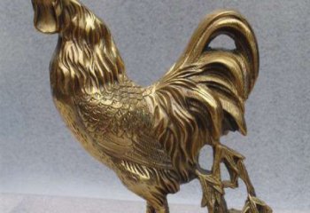 南京经典公鸡铜雕