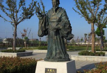 南京精美大师级铜雕——王羲之雕像