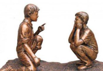 南京专业定制小品铜雕-尊贵的雕塑男孩