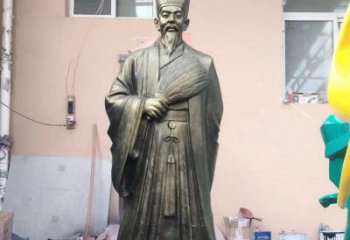 南京中领雕塑经典传承，诸葛亮铜雕！