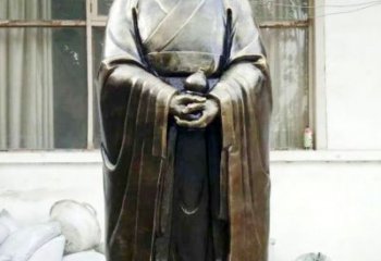 南京精美扁鹊铜像，精雕细琢，展现古典之美