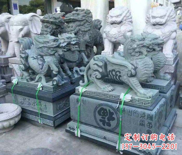 南京古典神秘貔貅雕塑