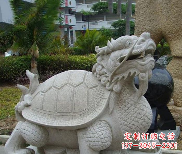 南京中领雕塑:古典神兽龙龟石雕精神的传承