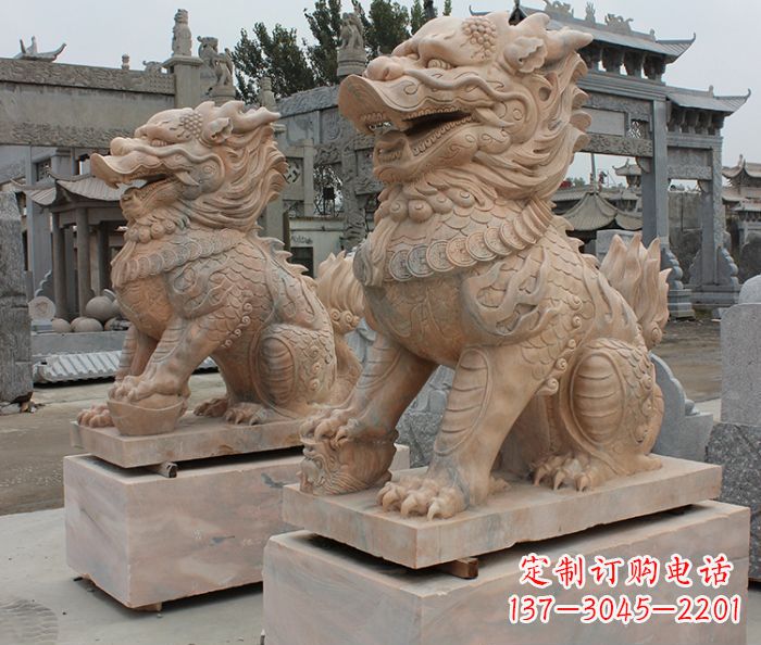 南京尊贵的古典麒麟雕塑