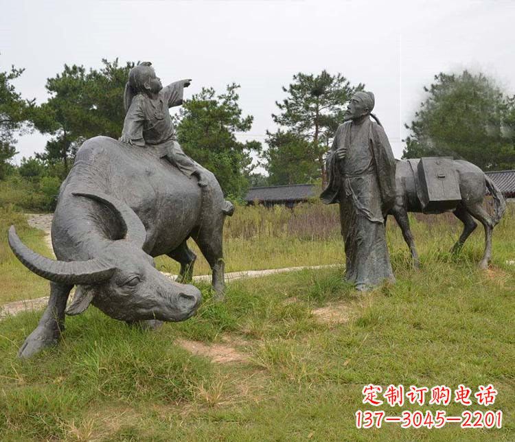 南京杜牧精品铜雕雕塑