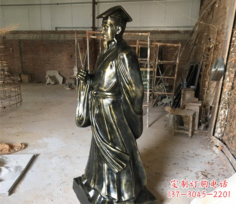 南京千古经典——代表古代艺术审美的王羲之雕塑