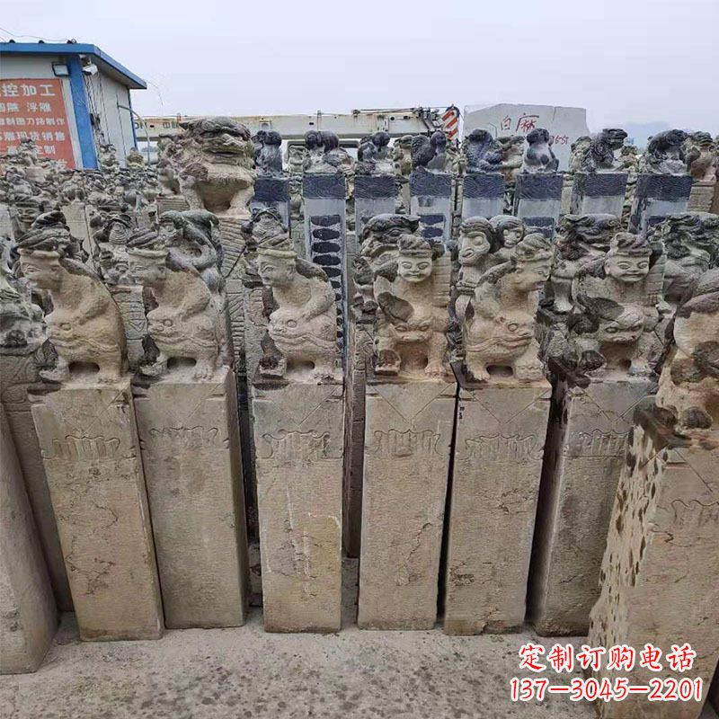 南京古代栓马柱