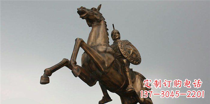 南京古罗马骑马战士铜雕——令人惊叹的骑马雕塑