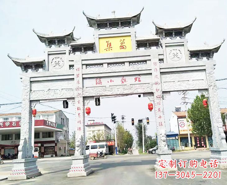 南京牌坊雕塑:传承古典文化,新的艺术精粹