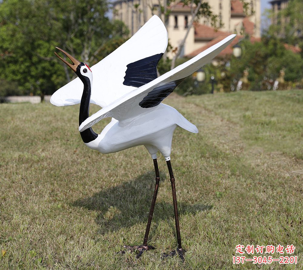 南京古人仙鹤雕塑