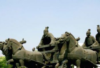 南京中领雕塑--尊贵马车雕塑