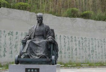 南京古典诸葛亮雕塑