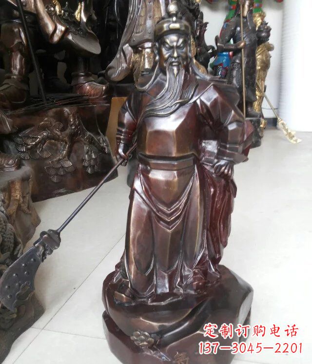 南京中领雕塑&关公铜雕