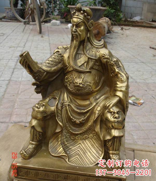 南京专业定制关公铜雕