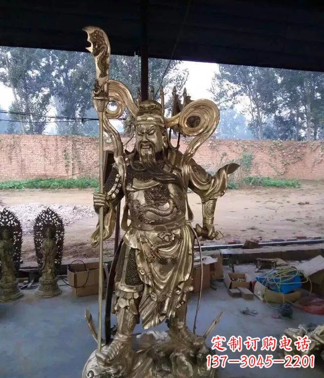 南京精美关公雕塑,展现传统文化魅力