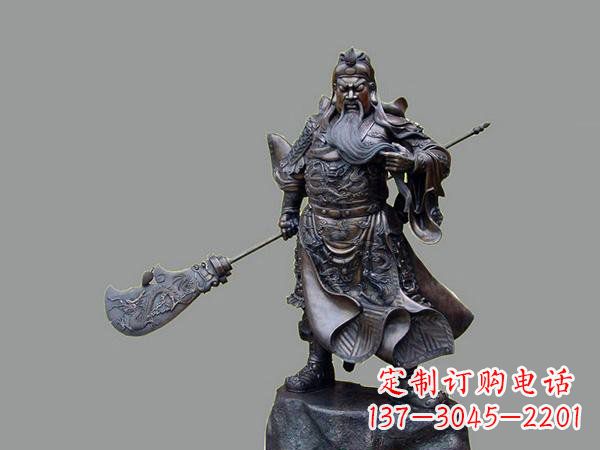南京中领雕塑:创造新经典,精美铸就关羽雕塑