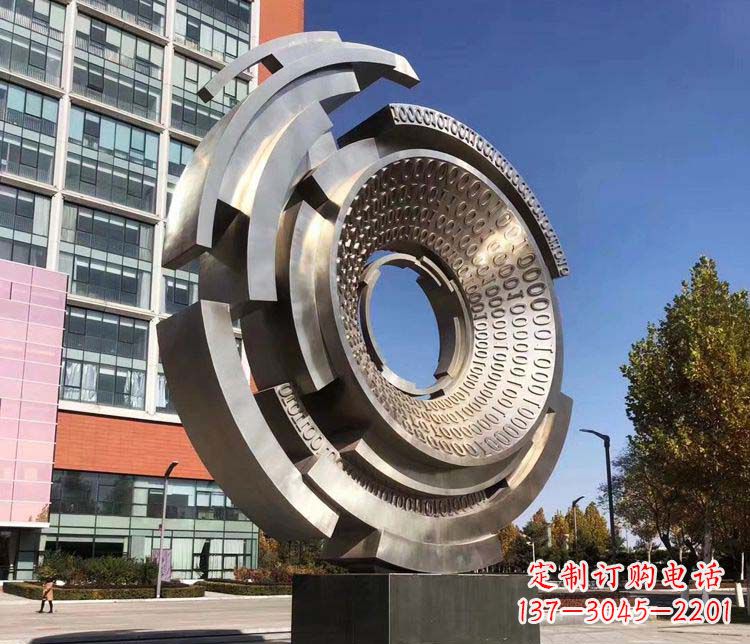 南京不锈钢工业齿轮雕塑