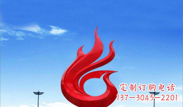 南京优雅定制，高贵不锈钢凤凰雕塑