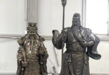 南京海量关公雕塑把财神收入囊中！