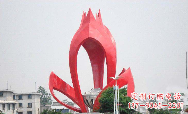 南京中领雕塑:莲蓬雕塑,营造神秘艺术气息