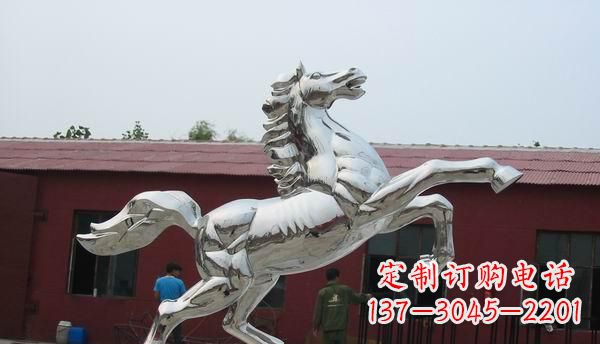 南京中领雕塑-不锈钢动物雕塑
