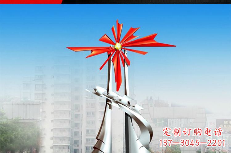 南京令人叹为观止的牡丹景观雕塑