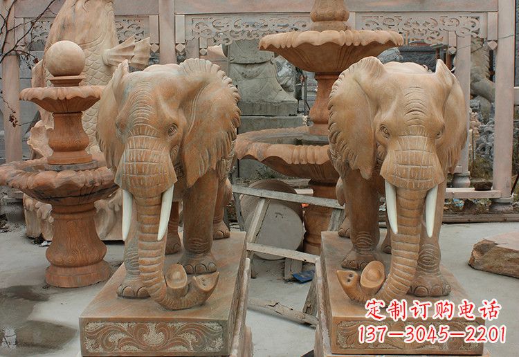 南京精美制作,经典无双的大象雕塑