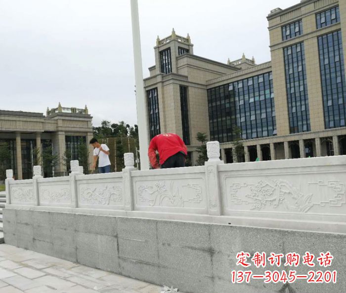 南京精美大理石栏板雕塑